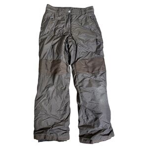 ROOTS Kids Snow/Winter Pants With Zipper Pockets Dark Brown Girls Age 9-10Y